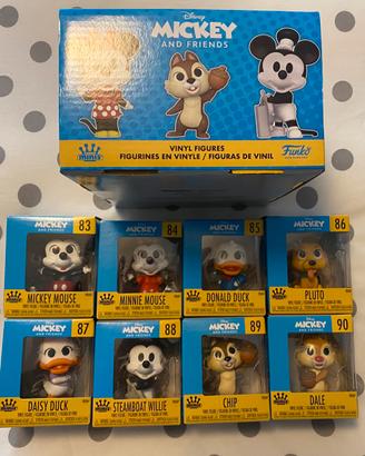 Funko Minis Disney Mickey and Friends Set completo