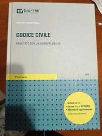 Codice civile annotato con giurisprudenza 2024/25