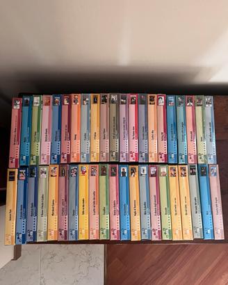 lotto di 42 VHS di film classici