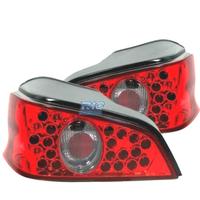FANALI PER PEUGEOT 106 96-04 LED SFONDO ROSSO