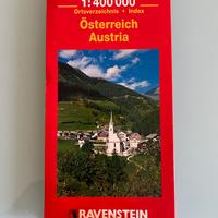 Carta stradale Ravenstein Austria