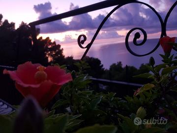 Villa con bella Vista Mare grande Giardino