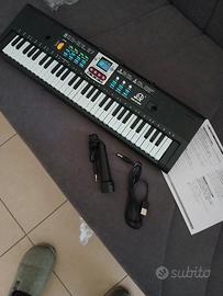 pianola 61 tasti per bambini nuova di fabb