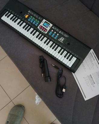 pianola 61 tasti per bambini nuova di fabb