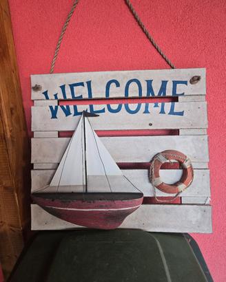 QUADRO IN LEGNO  PER ESTERNO 