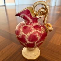 Brocca vintage stile barocco anni 50 effetto marmo