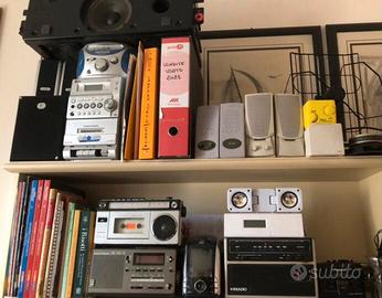 Blocco Radio Vintage e vario audio