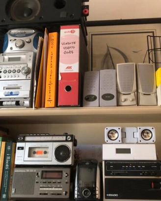 Blocco Radio Vintage e vario audio