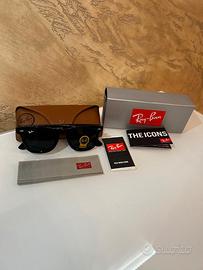 Occhiali Ray-Ban Wayfarer Lucidi - Mai Usati
