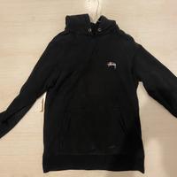 Felpa nera Stussy