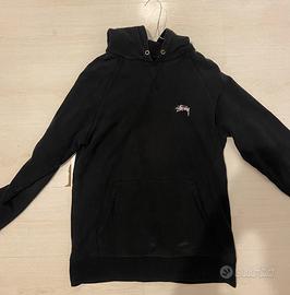 Felpa nera Stussy