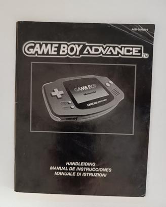 Manuale di istruzioni Game Boy Advance 