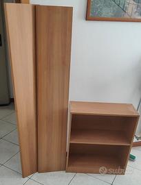 Mensole mobiletto ripiani ante legno