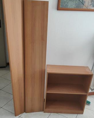 Mensole mobiletto ripiani ante legno