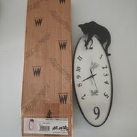 Orologio da parte tema gatto