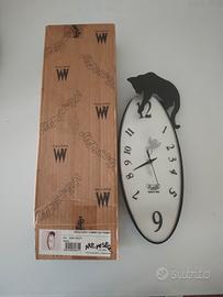 Orologio da parte tema gatto