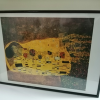 Quadro Klimt " Il Bacio"