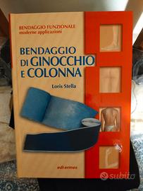 Bendaggio di ginocchio e colonna 