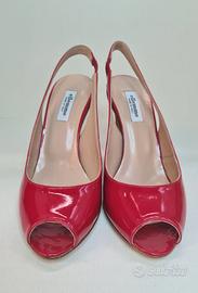 SANDALO DONNA "ELLEMME" mod. E347 Rosso taglia 38