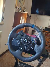 Volante e pedali logitech