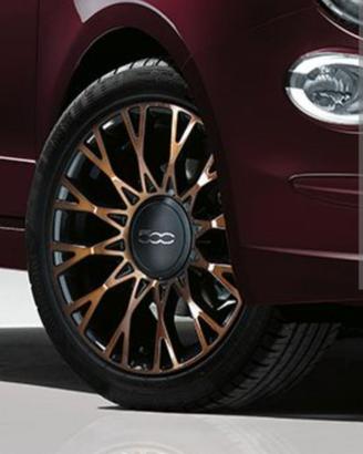 Cerchi 16 pollici fiat 500 collezione rame