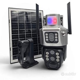 Telecamere Solari 4G e Wi-Fi + batteria