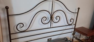 letto ferro battuto 