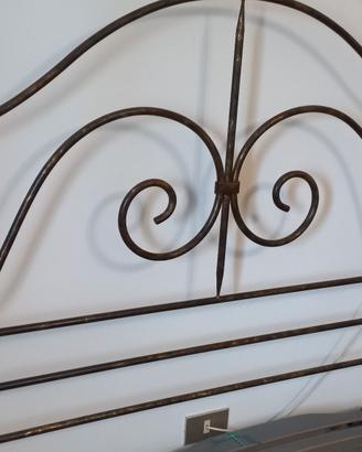 letto ferro battuto 
