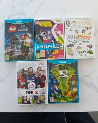 Lotto giochi Wii U/Wii