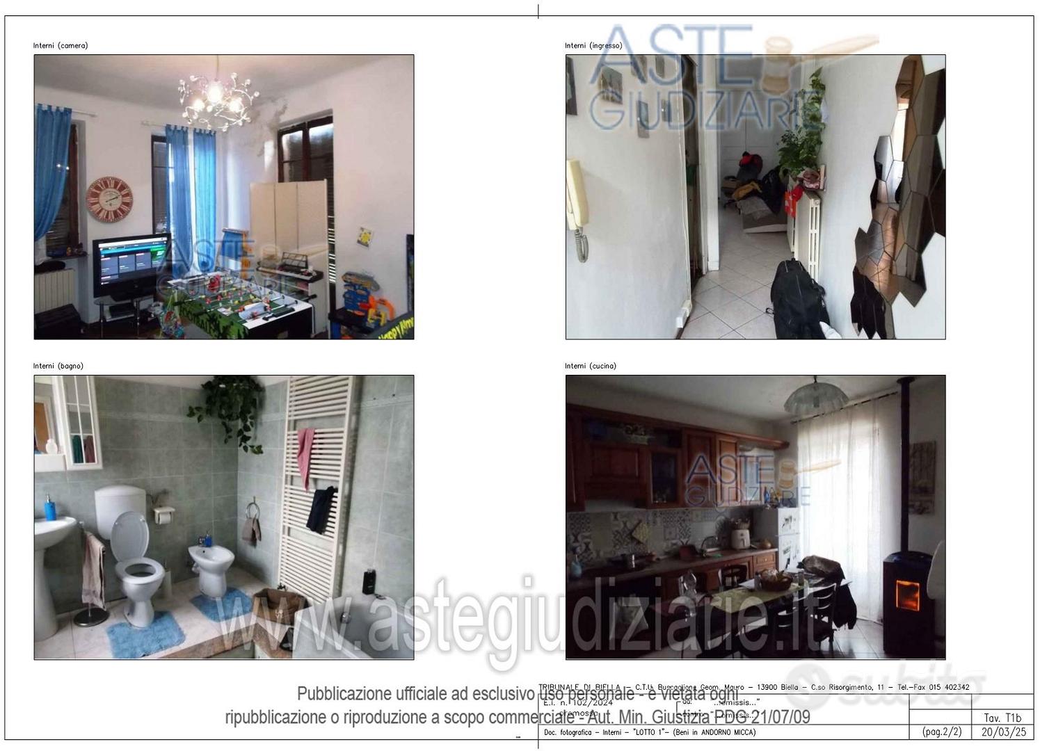Appartamento – Andorno Micca, Locato Inferiore - Vista 2