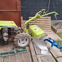 motocoltivatore diesel fresa aratro estirpatore