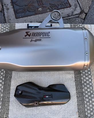 Scarico Akrapovic HP originale BMW per R 1250