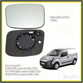 PIASTRA VETRO SPECCHIO RETROVISORE SX PER NEMO BIP