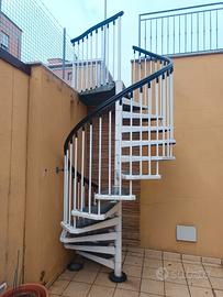 scala da esterno metallo