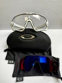 Occhiali OAKLEY Jawbreaker Clear + Prizm Road