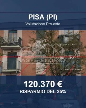 Immobile in asta di 95 m² con box auto a Pisa