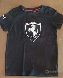T-shirt Ferrari Bambino taglia 5/6 anni 