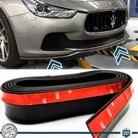 SPOILER Adesivo Maserati SOTTO PARAURTI Nero Fless