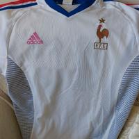 Maglietta Calcio Francia Zidane Vintage