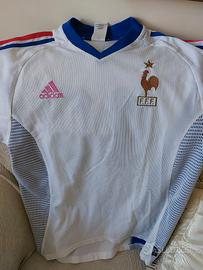 Maglietta Calcio Francia Zidane Vintage