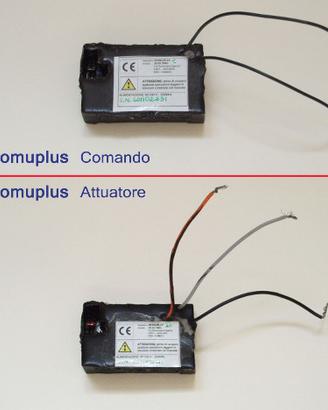 Interruttore rele domotica onde convogliate