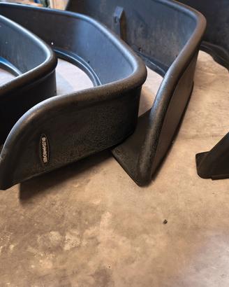Parafanghi Bushwacker flat per Jeep Wrangler JK