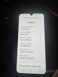 Cellulare Samsung Galaxy A40 + Galaxy A20e