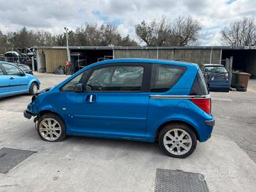 RICAMBI AUTO PEUGEOT 1007 ANNO 2005