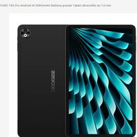 Tablet 12" sottile 10800mAgH 20GB ram e 512GB mem