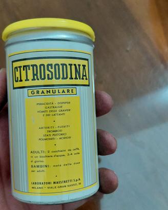 Contenitore Citrosodina anni 60 - Vintage 