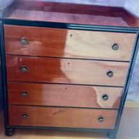 Cassettiera in legno vintage