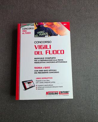 Libro Concorso Vigili del Fuoco Nissolino Editore