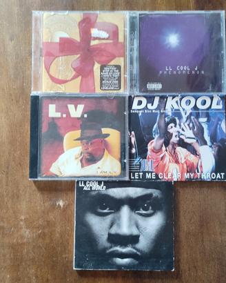 CD lotto 5 CD Hip-Hop Vari LL Cool J DJ Kool