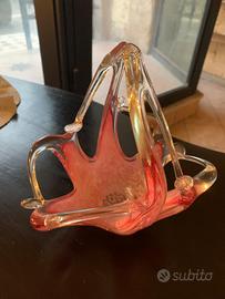 SCULTURA VETRO  MURANO AUTENTICO TECNICA SOMMERSO